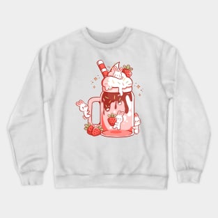 Strawbunny Slush by Tobe Fonseca Crewneck Sweatshirt